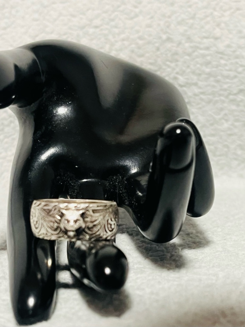 Gucci Feline Silver 925 Ring - Picture 8 of 11